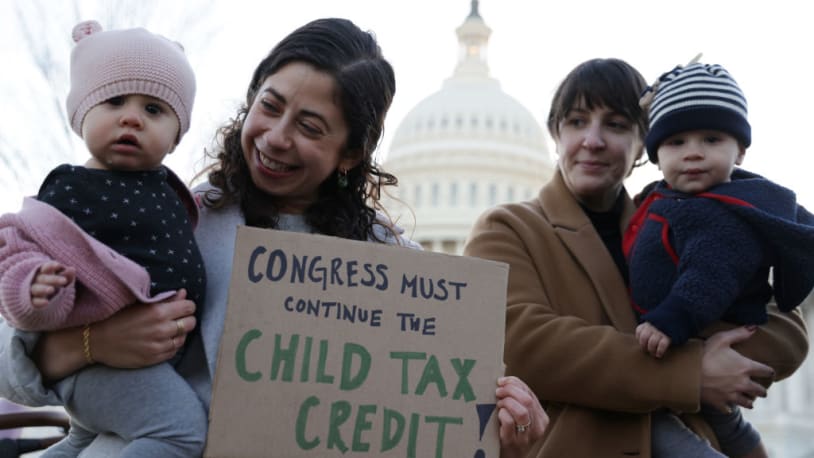 Expanded child tax credits, about to lapse, kept 3.8 million kids out of poverty last month, study finds