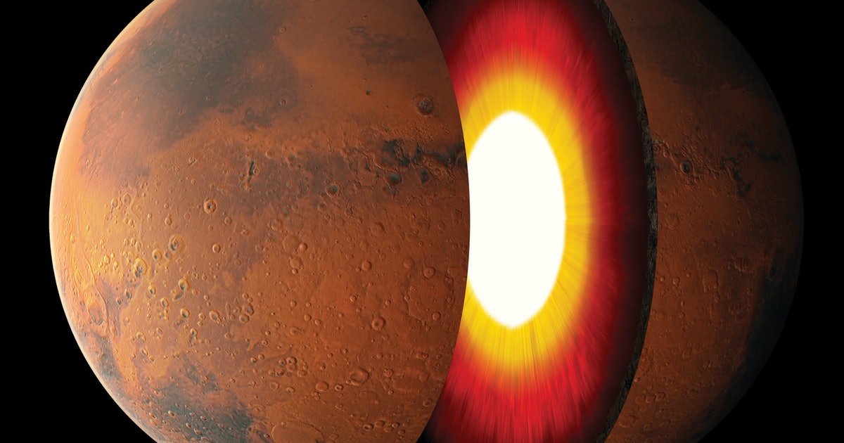 Marsquakes reveal the ultra metal nature of the Red Planet’s core