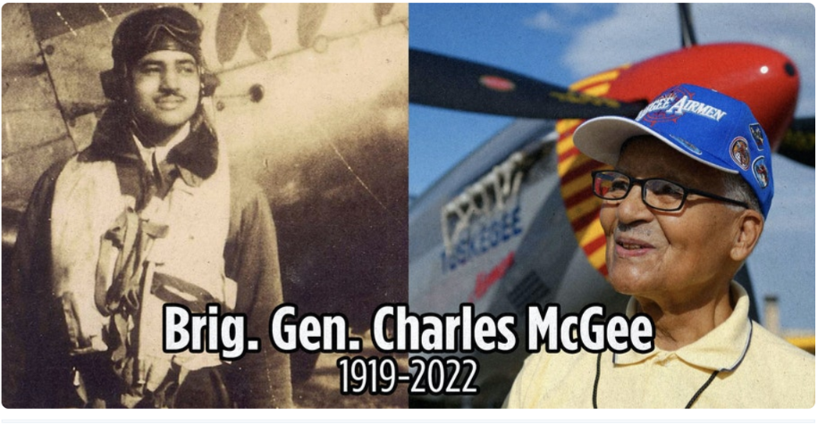 Charles McGee, Tuskegee Airman, Thank You