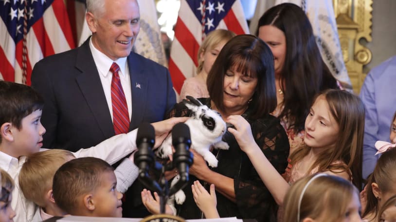 Pence family’s famous rabbit Marlon Bundo dies