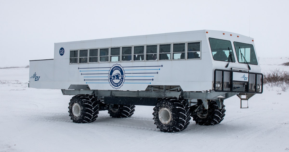 The first EV Tundra Buggy is tackling its treacherous new landscape