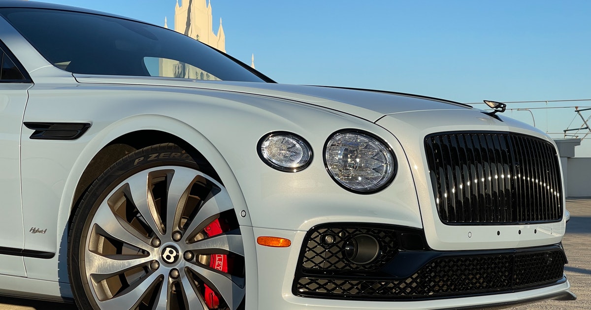 Look! Inside the luxurious, $280,000 Bentley Flying Spur Hybrid