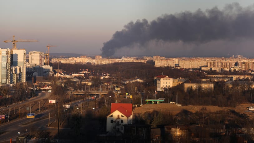 Russian strikes destroy Ukrainian aircraft repair plant in Lviv, former ...