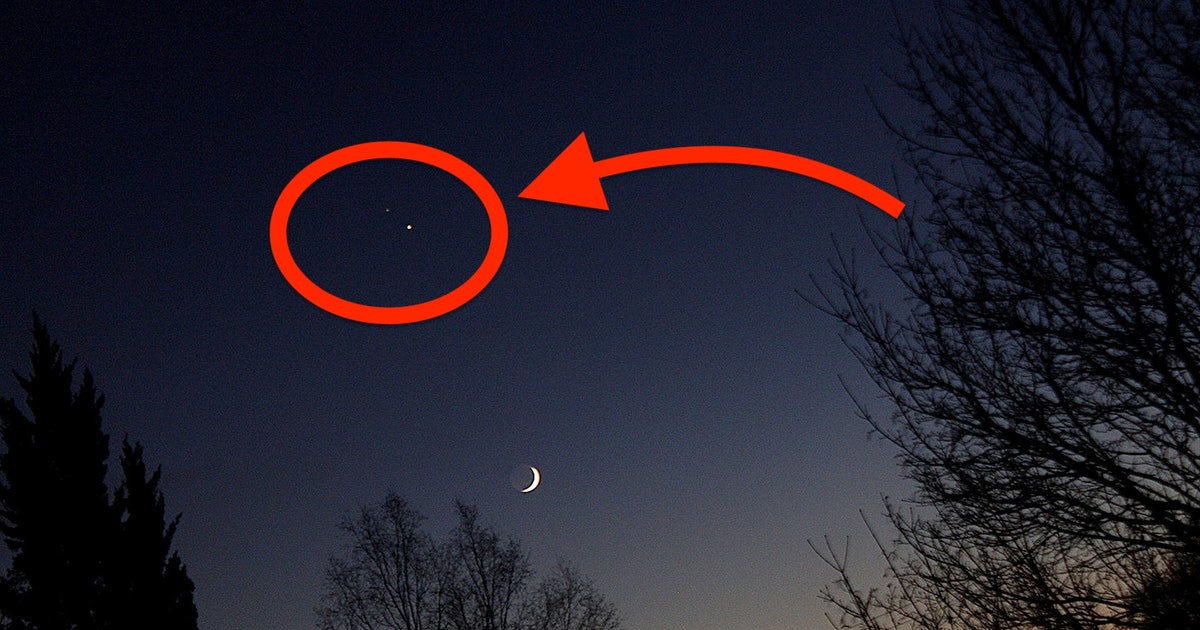 You need to see Venus and Jupiter have a close encounter this month