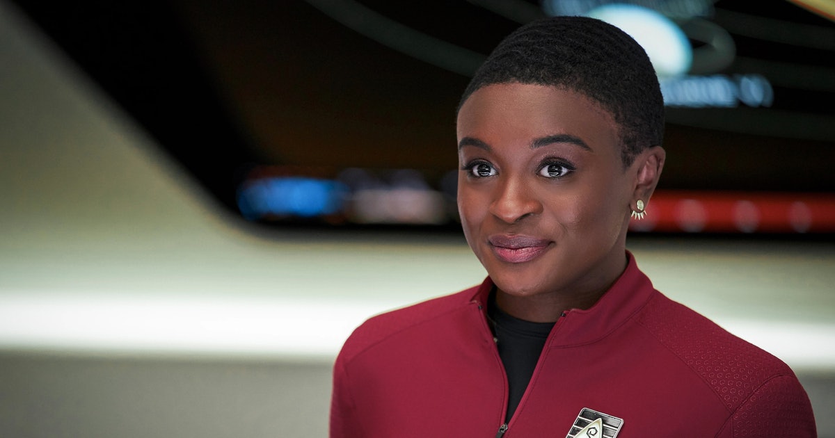 Star Trek’s new Uhura reveals how Zoe Saldaña inspired their ‘Strange New Worlds’ character