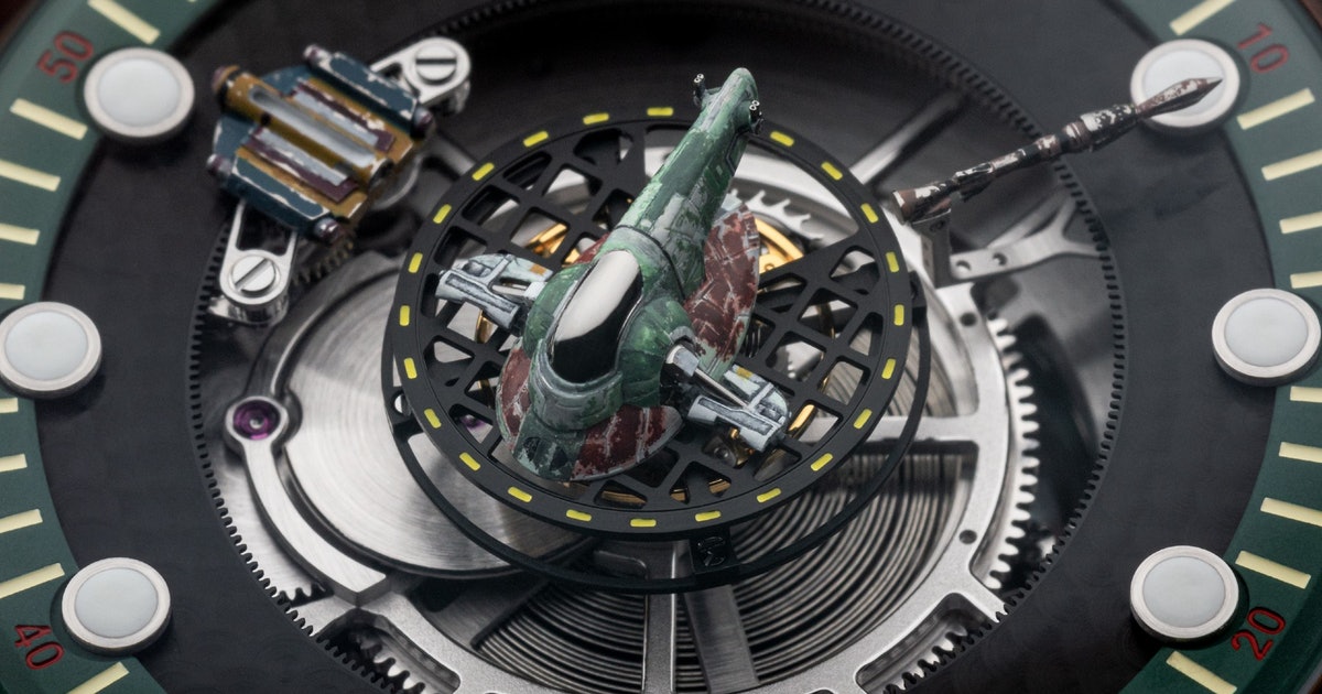 Behold! This incredible Boba Fett watch has a sky-high price to match