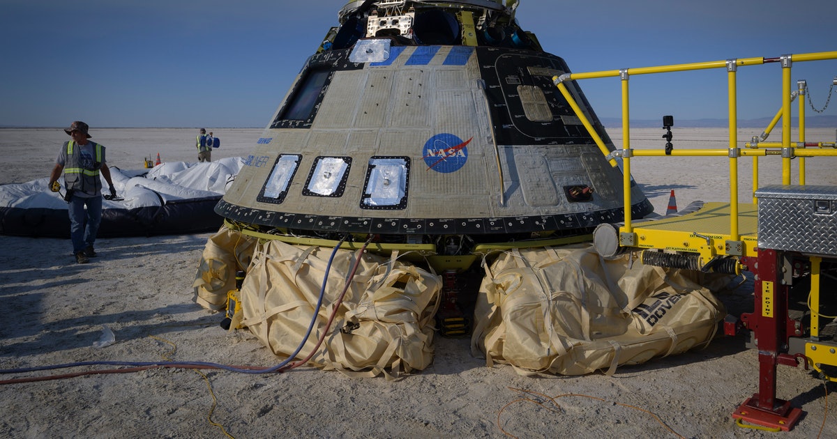 Boeing’s Starliner lands in the desert — and brings NASA one step closer to a key strategic goal