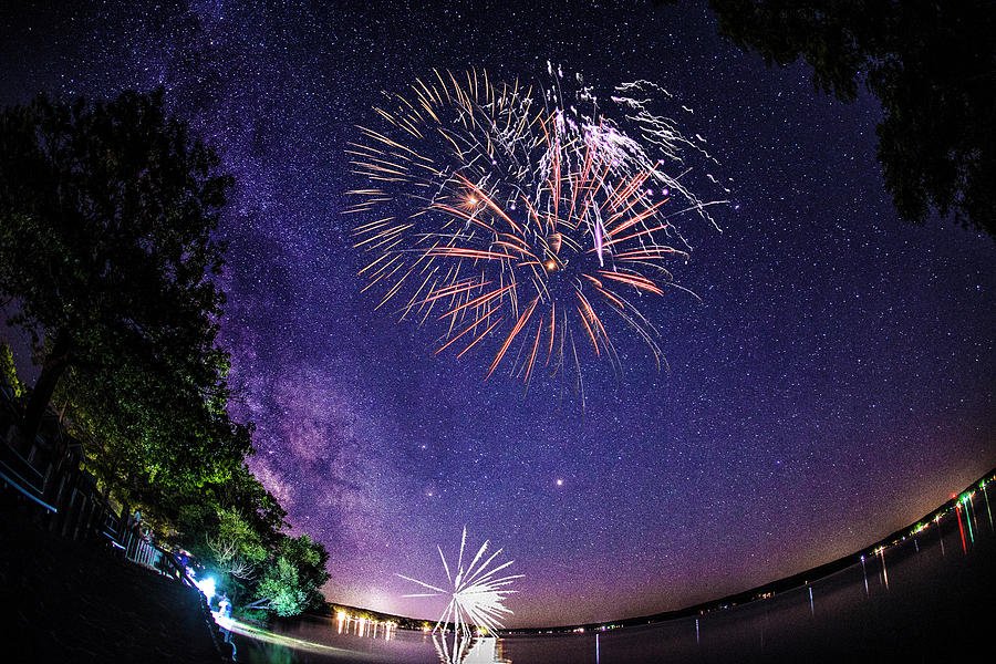 The Most Spectacular Fireworks Can’t Out-Glitter the Milky Way