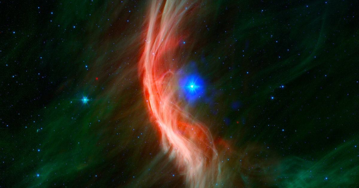 Look! NASA publishes new image of a fast-flying star ejected by a supernova