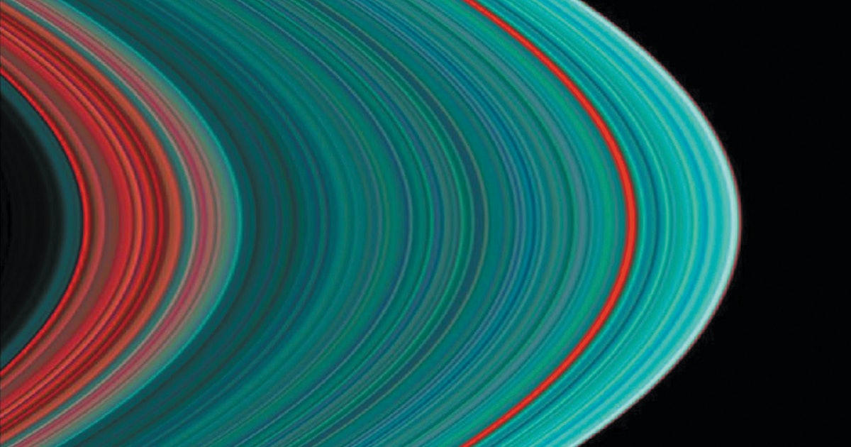 Saturn’s rings were once a moon ripped apart by bizarre forces