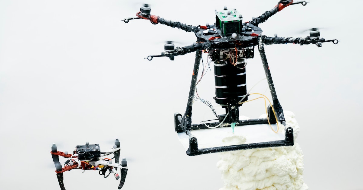 Look: Drones could be the future of 3D-printed architecture