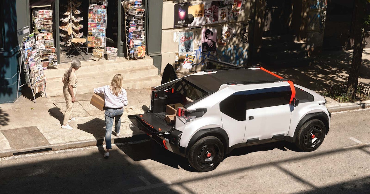 Citroën’s new concept EV uses cardboard for parts — and it’s brilliant