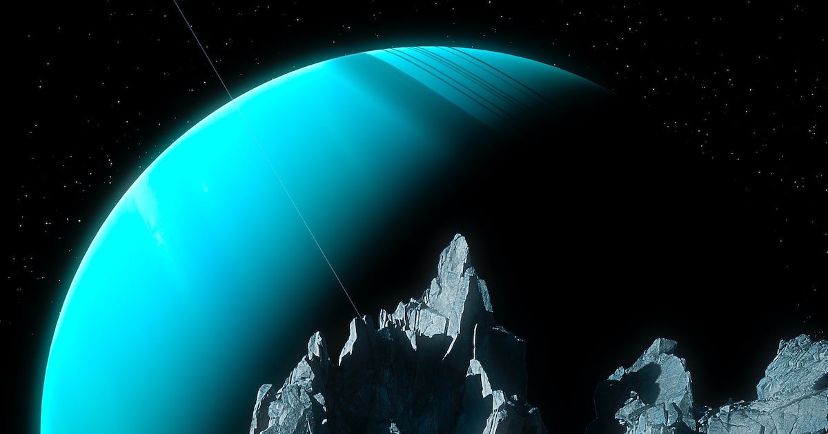 Astronomers have a cataclysmic new theory to explain Uranus’ tilt