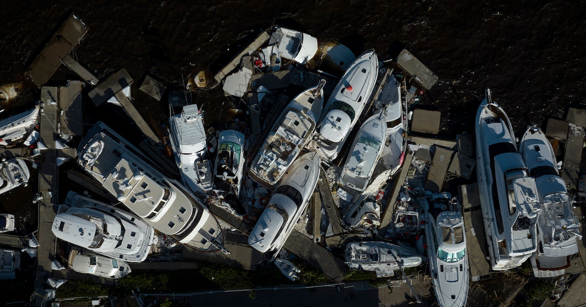 Hurricane Ian: 12 aerial views of Florida show the extent of the storm's damage