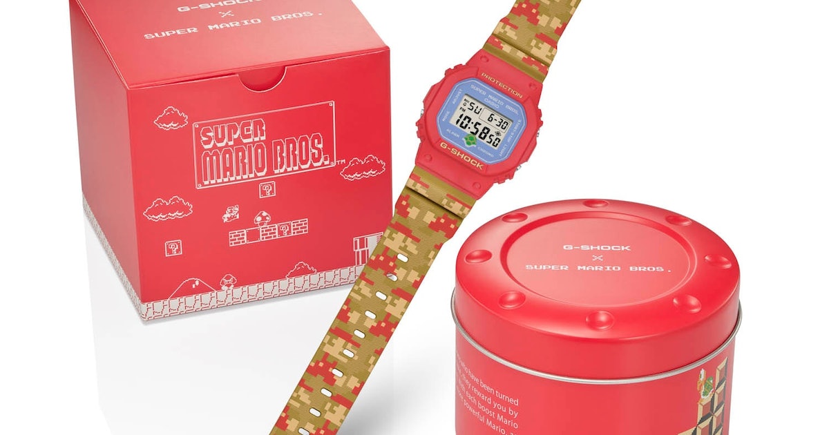 Mario Casio G-Shock DW56000SMB-4: price and release date