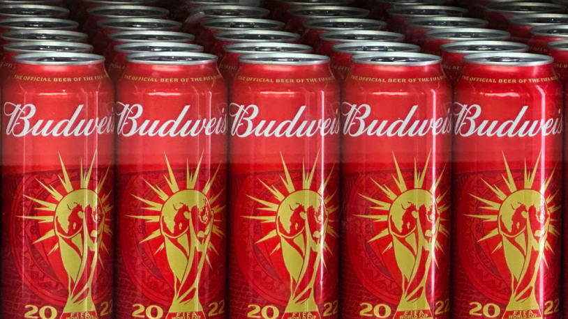 Budweiser will send its unsold beer to the World Cup winner