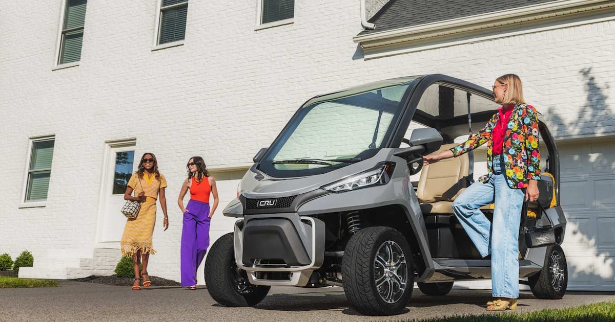 Club Car’s mini EV is a portable party machine you probably can’t afford