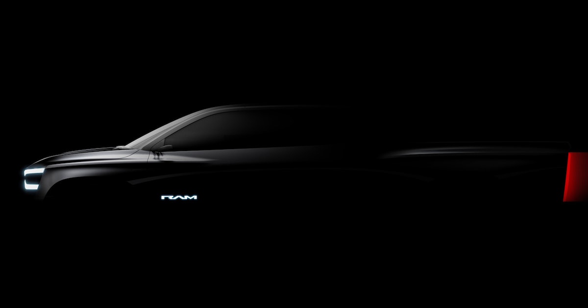 Ram delays its first EV pickup to CES 2023 but offers a teaser