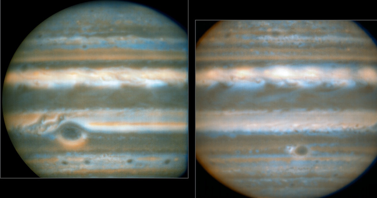 36-year-study finds weird weather cycles on Jupiter
