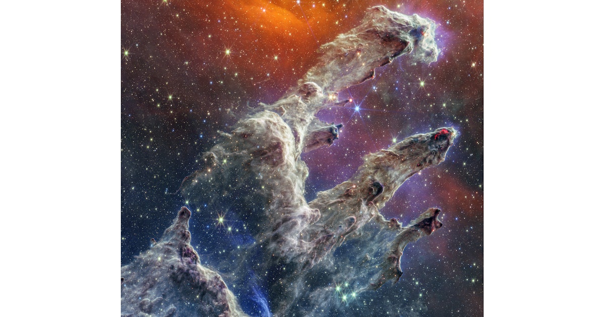 Webb Telescope releases breathtaking new image of the “Pillars of Creation”