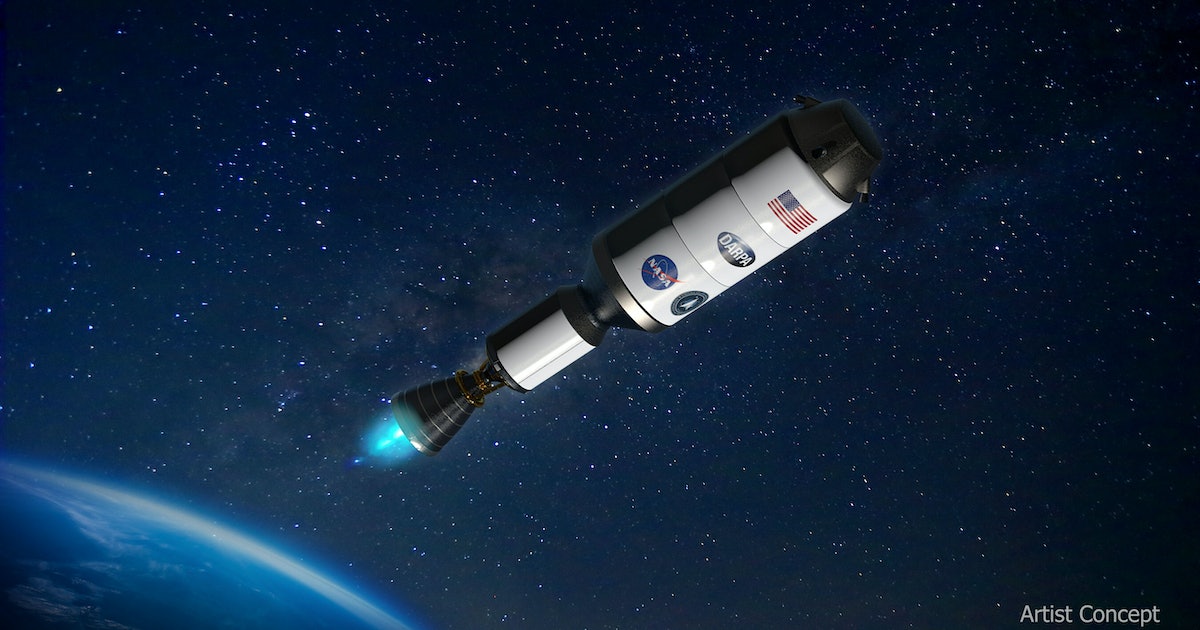 NASA and DARPA want to build a nuclear-powered spaceship