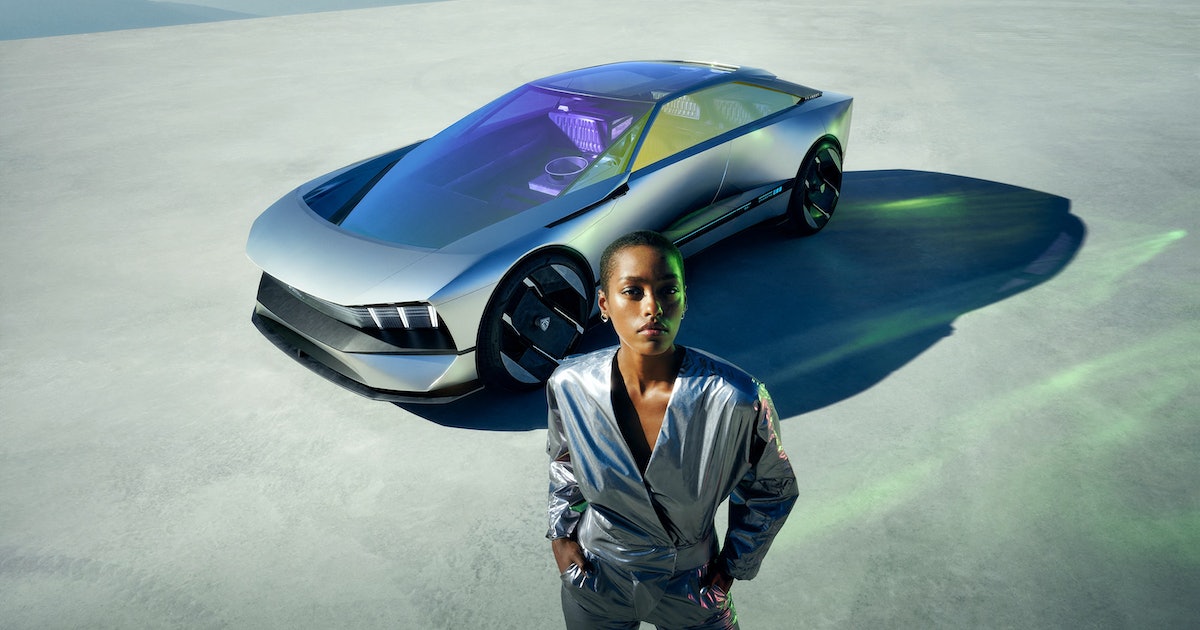Peugeot’s EV concept has a steering wheel that makes Tesla’s yoke look pedestrian