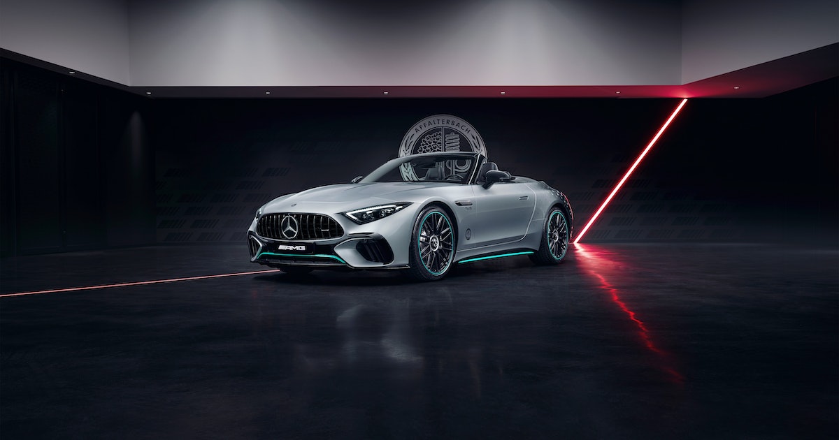 Mercedes’ limited-edition SL 63 has an F1-inspired paint job
