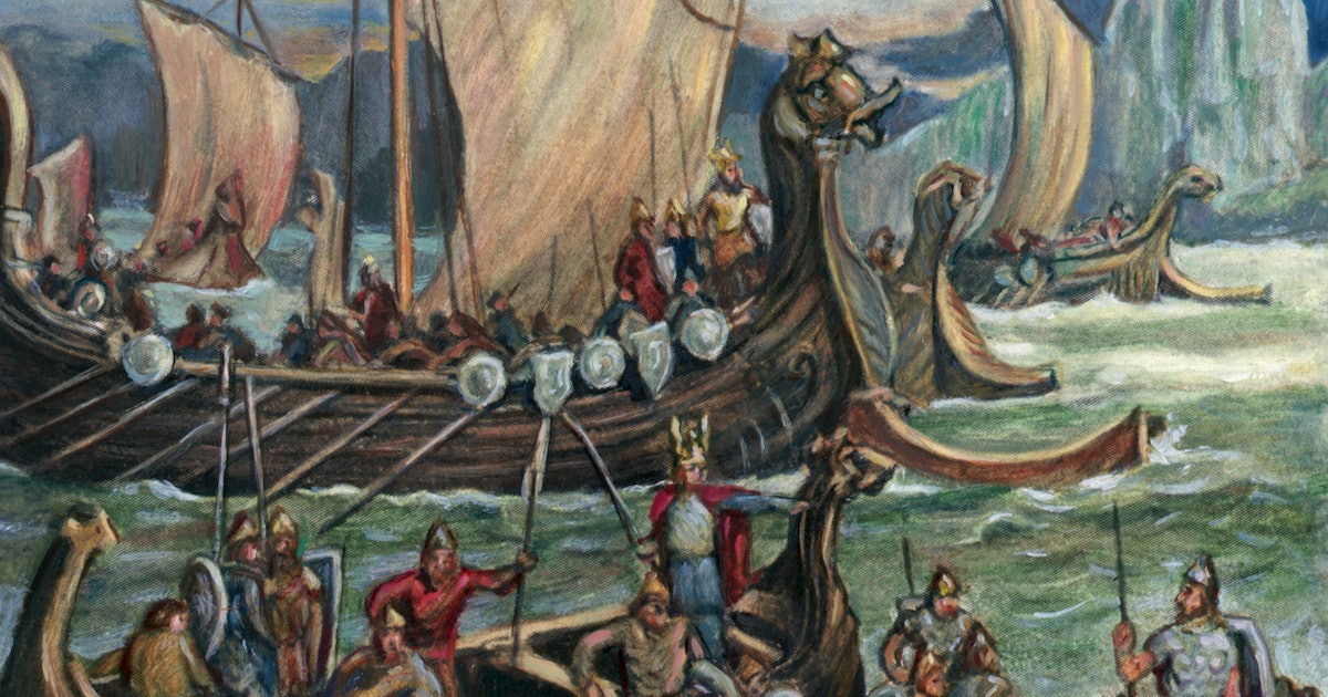 Some Vikings Brought Horses and Dogs To Britain