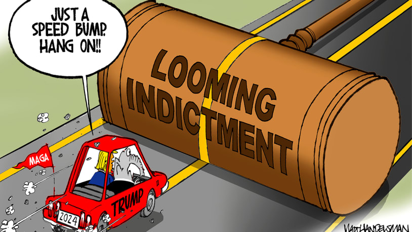 5 laugh-out-loud cartoons about Trump's possible indictment