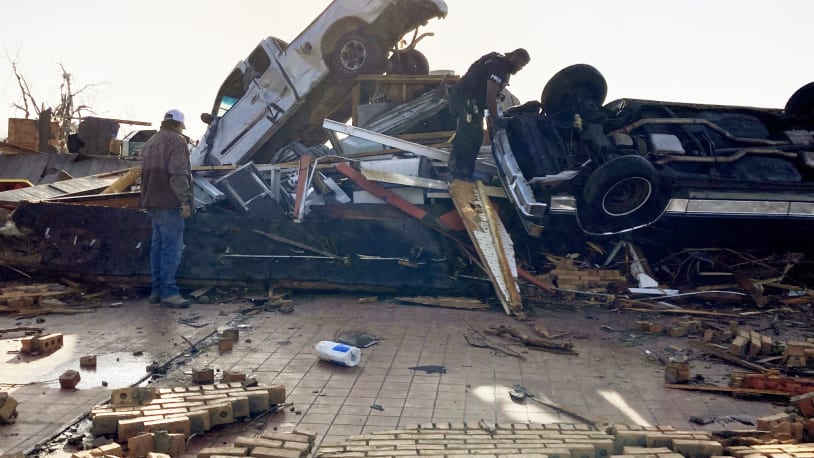 At least 23 killed during tornado and storms in Mississippi