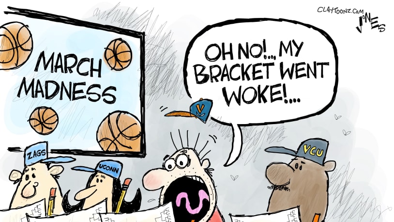 5 sharply funny cartoons about March Madness