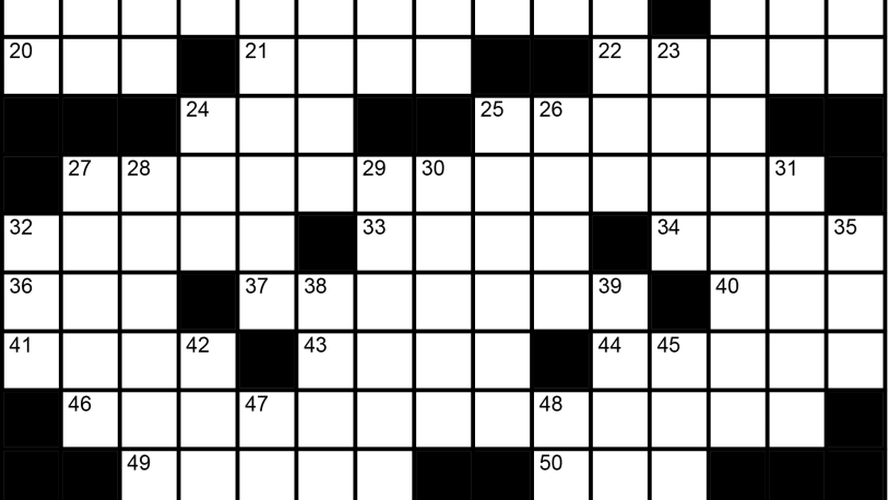 Puzzles: Interactive Crossword – Issue: March 17, 2023