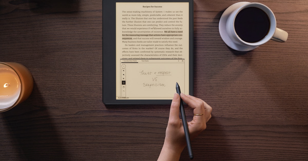 After Three Updates, Amazon’s Kindle Scribe Is Now Worth Buying