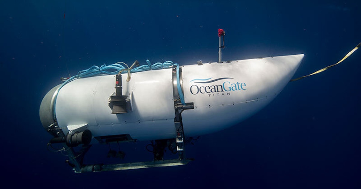 How a High-Tech Fleet of Robots, Ships, and Planes are Working Together to Find the Titan Submersible