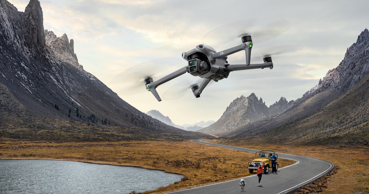 DJI Adds Crash-Preventing Sensors to Its Lightweight Drone