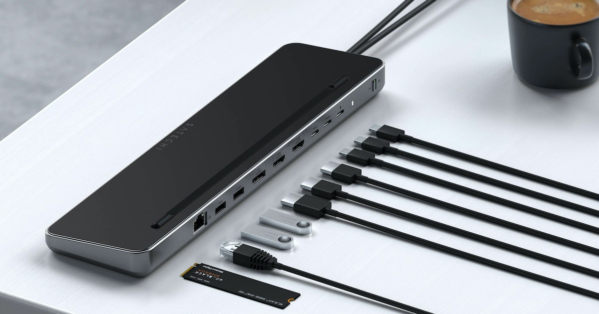 This USB-C Dock Transforms Your MacBook Into the Ultimate Workstation