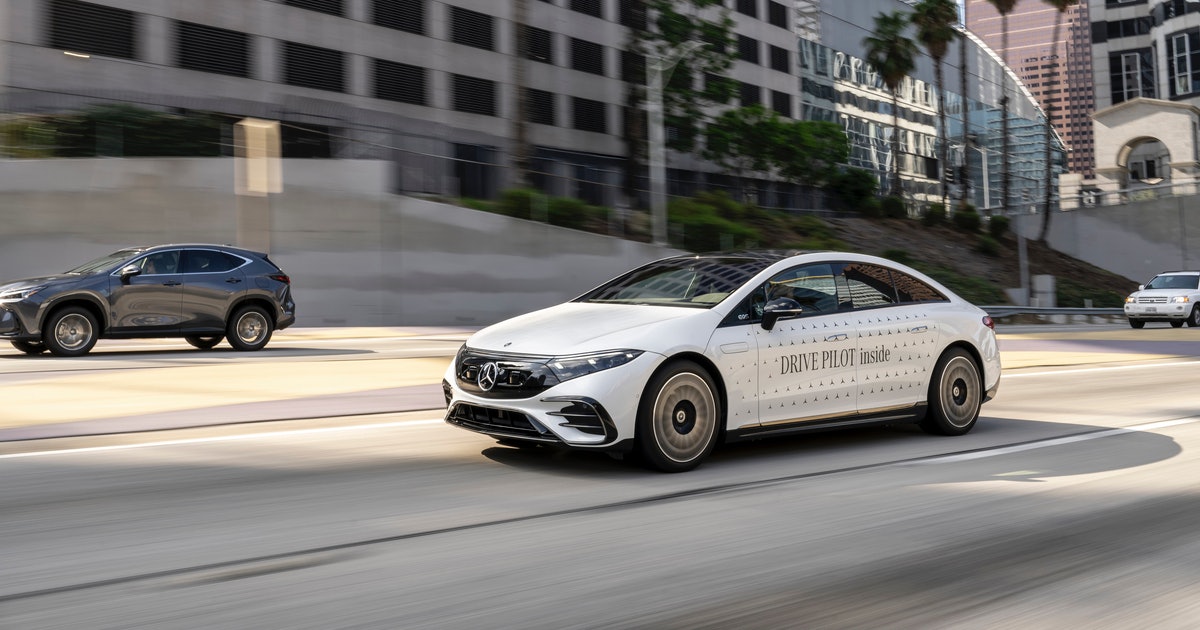 Mercedes-Benz’s Drive Pilot One-Ups Tesla in Its Quest for Full Self-Driving