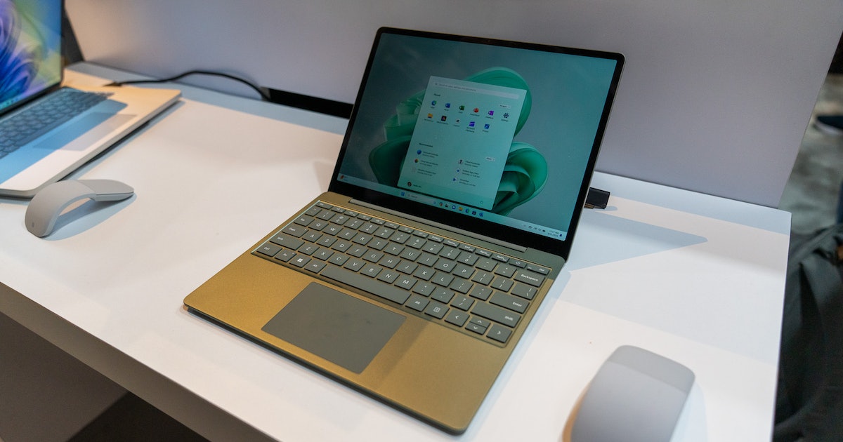 Hands-On With the Surface Laptop Go 3, Microsoft’s Cheapest Laptop