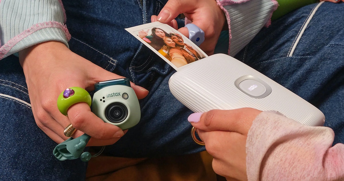 Fujifilm’s Tiny Instax Pal Camera is the Size of An AirPods Case