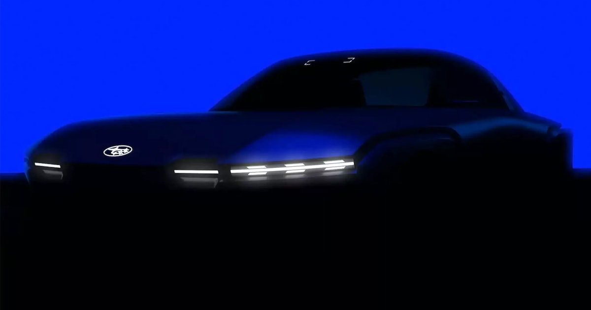 Subaru’s Electric Sports Car Concept Looks Fast and Futuristic