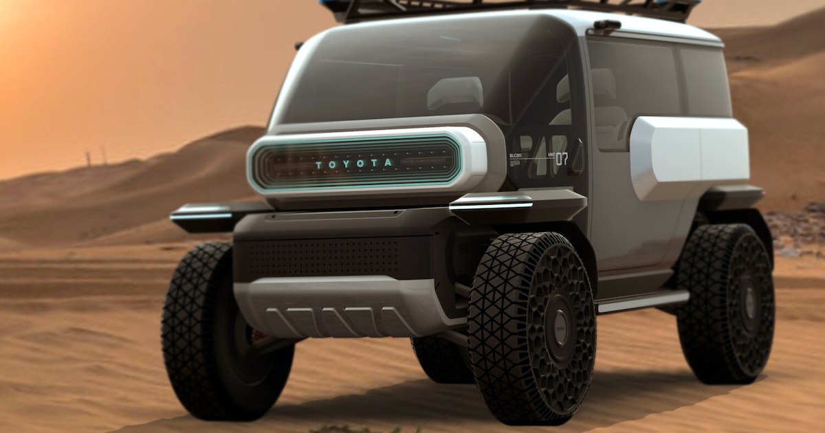 Toyota’s New EV Concept is Made For Off-Roading on the Moon
