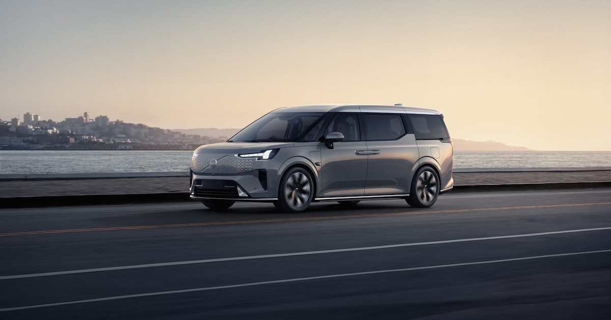 Volvo’s EM90 EV is a Movie Theater, Living Room, and the Ideal Minivan for SUV Lovers