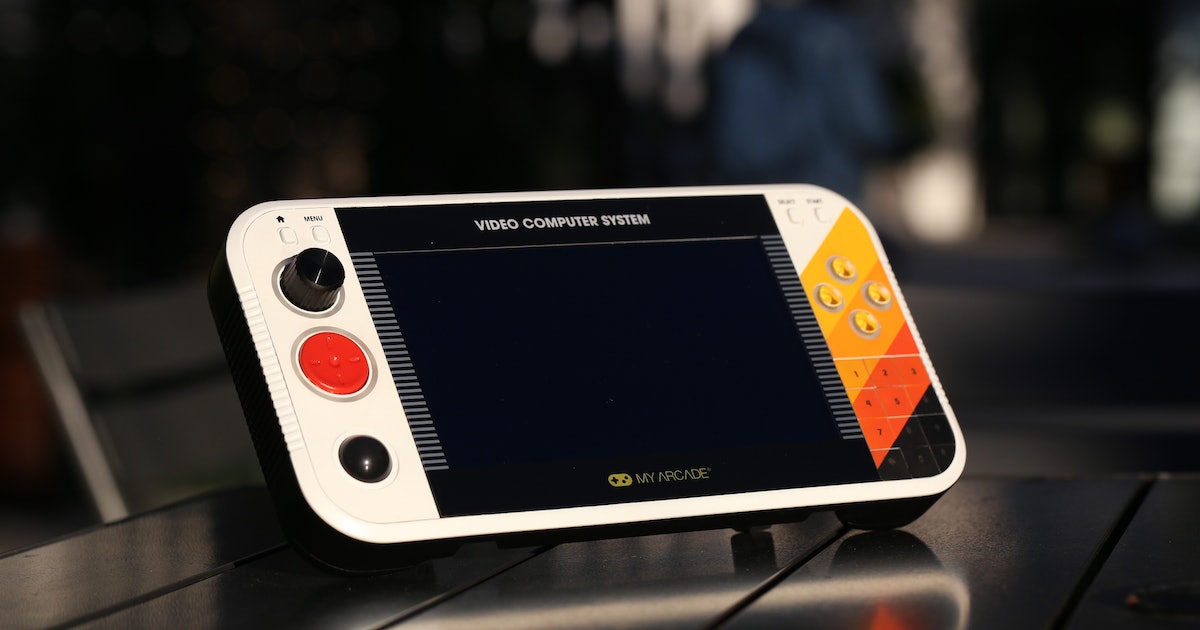 MyArcade’s New Gaming Handheld Crams All of Atari’s OG Controllers Into One Device