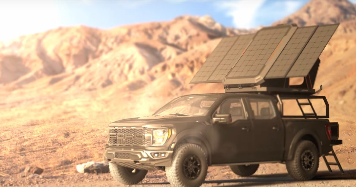 Jackery’s Rooftop Tent Turns Your Car Into a Solar Generator While You Camp