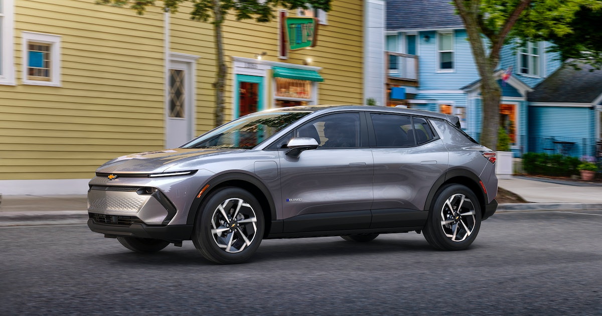 Chevy’s Equinox SUV Will Be Its Most Affordable EV Yet