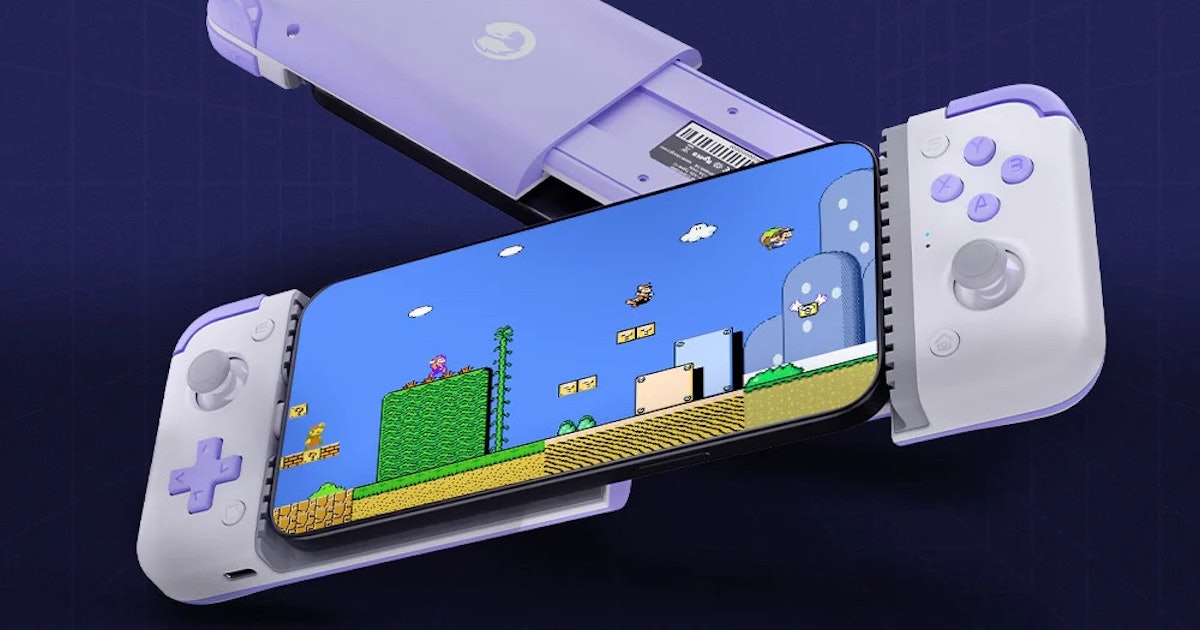 This Drift-Proof Controller Turns Your Tablet Into a Nintendo-Inspired Gaming Handheld