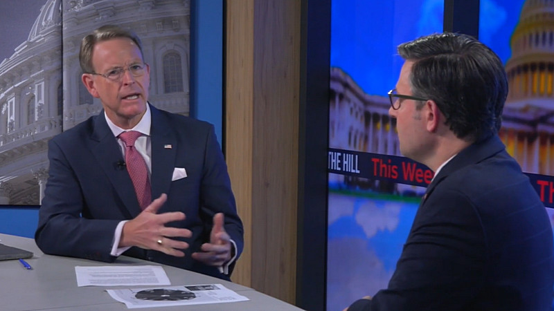 Mike Johnson Tells Tony Perkins the ‘Republic Is Imperiled’ If Republicans Don’t Win